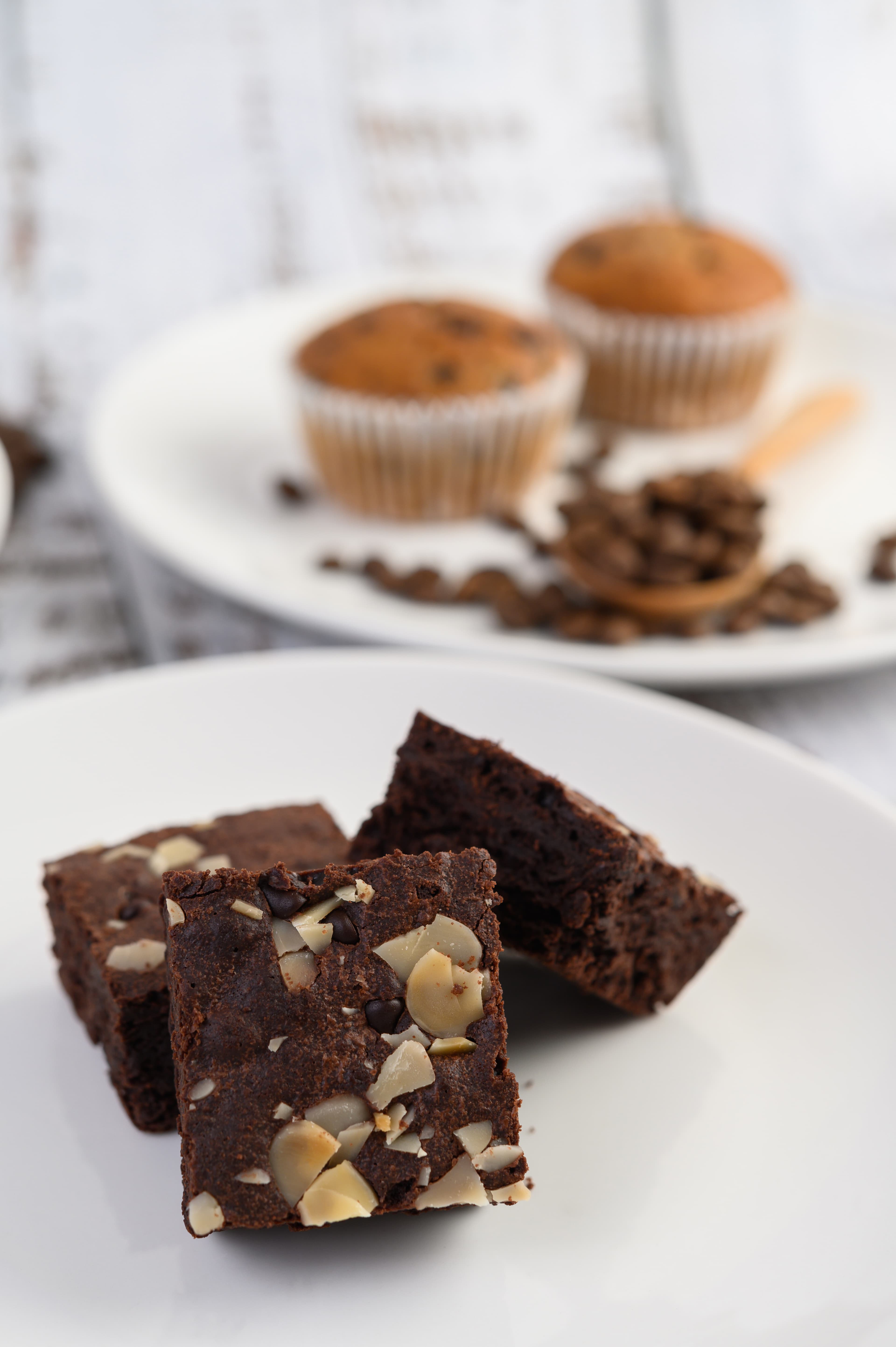 Silky White Chocolate Brownies