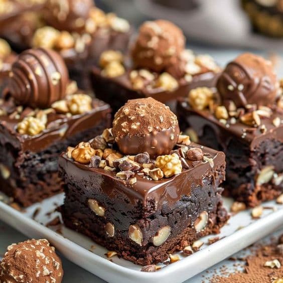 Nuts Overloaded Brownies